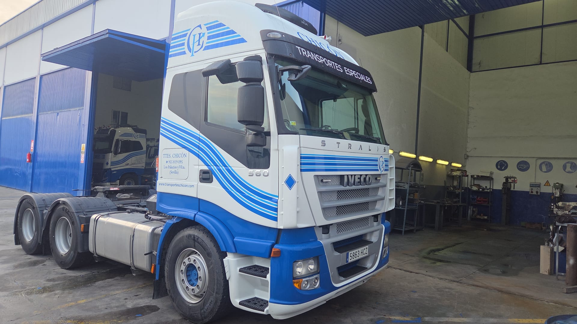 camión Iveco Stralis 560 gestionado por Chicón Trailer en operación de venta
